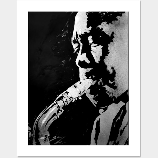 Saxophone Jazz Wall Art by Shilov